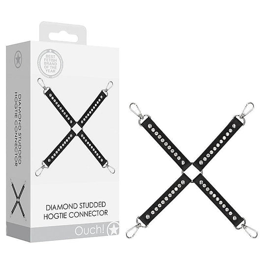Diamond Studded Hogtie by Shots Toys - Cuffs and Restraints