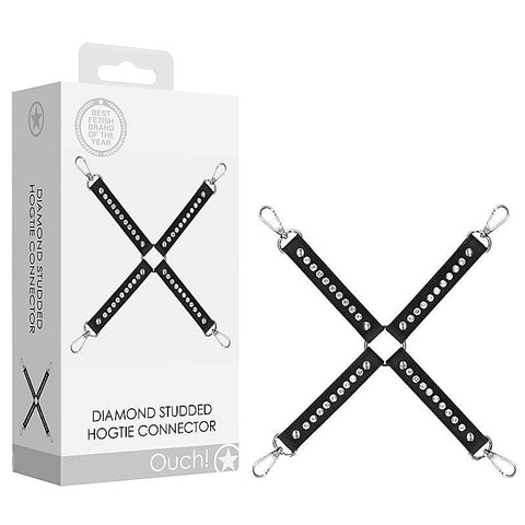 Diamond Studded Hogtie by Shots Toys - Cuffs and Restraints