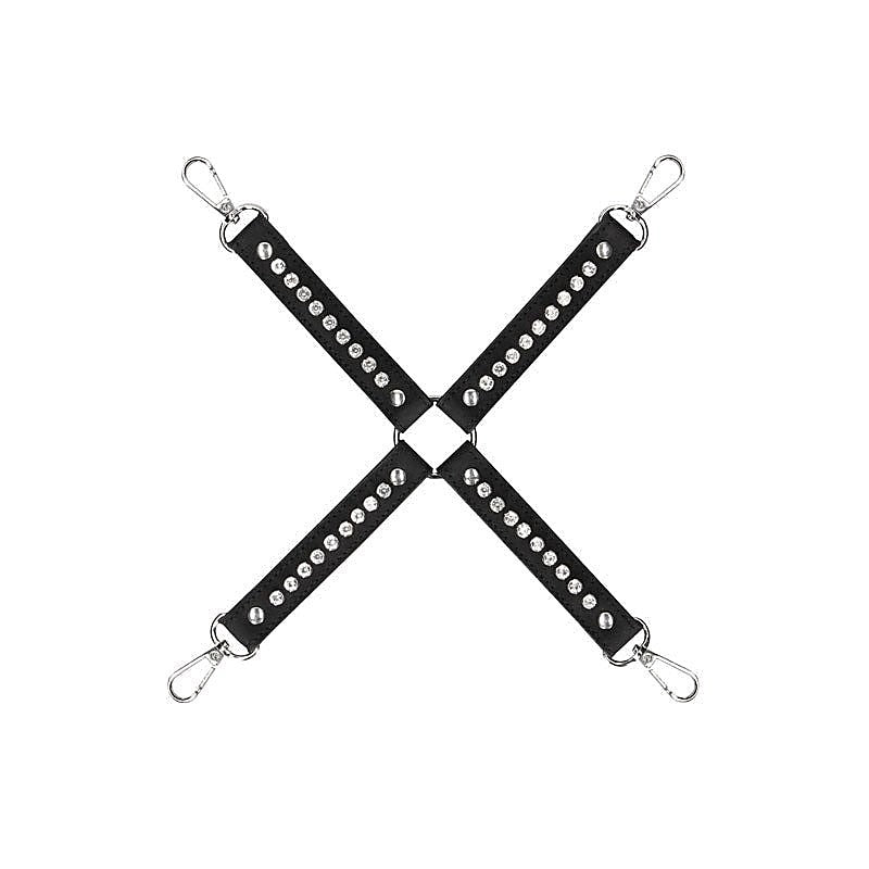 Diamond Studded Hogtie by Shots Toys - Cuffs and Restraints