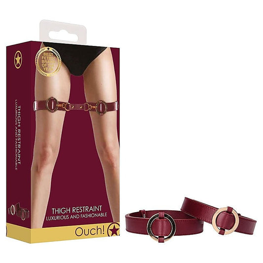 OUCH! Halo Thigh Cuffs by Shots Toys - Cuffs and Restraints