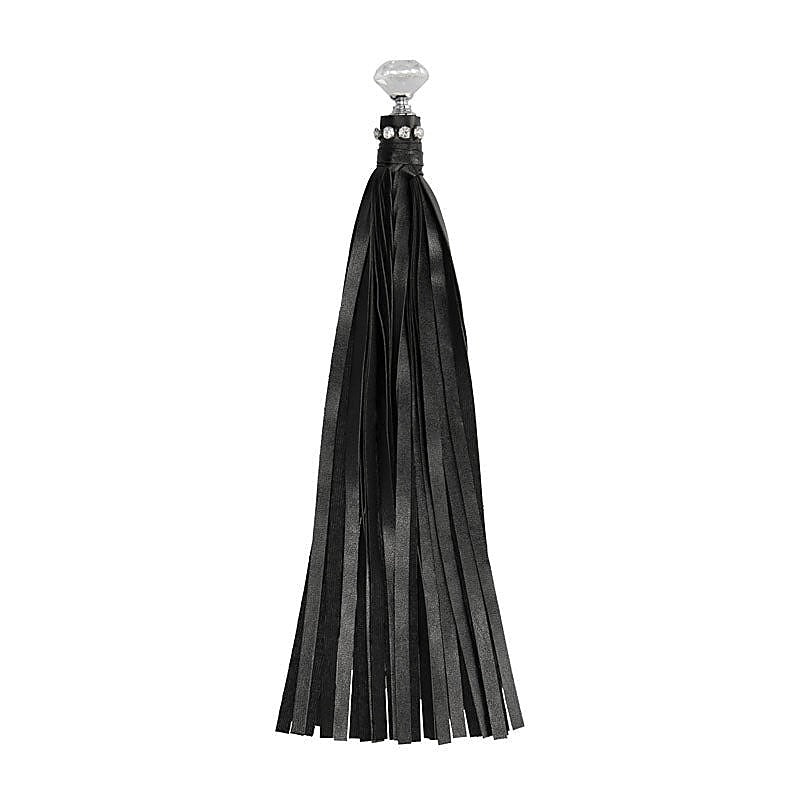 Diamond Studded Whip by Shots Toys - Whips And Crops