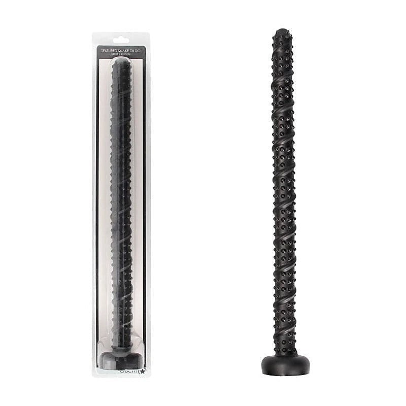 OUCH! Contoured Snake-Inspired Anal Stimulator by Shots Toys - Anal Dildos