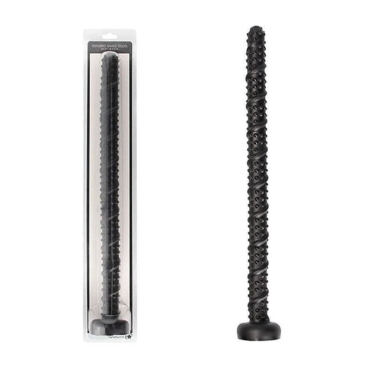 OUCH! Contoured Snake-Inspired Anal Stimulator by Shots Toys - Anal Dildos