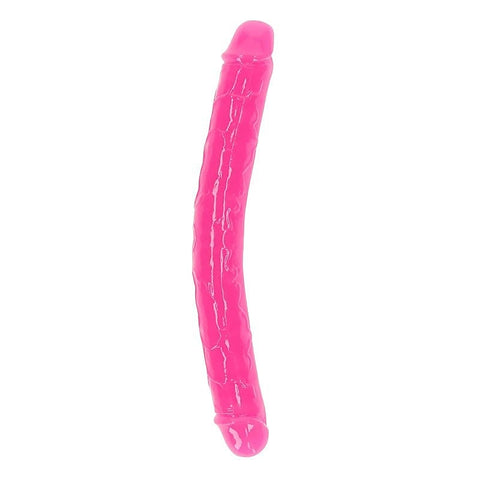 REALROCK Dual-Ended Glow-in-the-Dark Pleasure Toy - Realistic Dildos