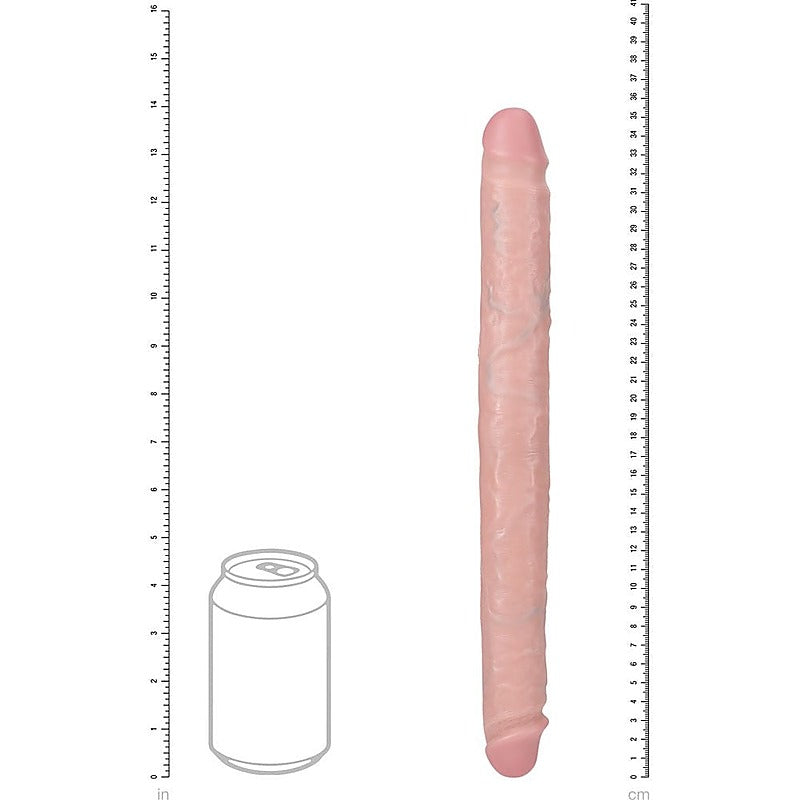 REALROCK 35cm Slim Double Dildo by Shots Toys - Realistic Dildos