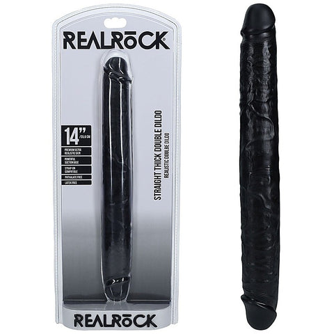 REALROCK 35cm Thick Double Dildo by Shots Toys - Double Ender