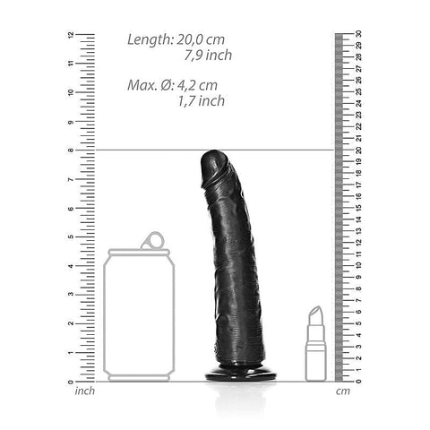 RELOCK Realistic Slim Dildo 18 cm by Shots Toys - Realistic Dildos