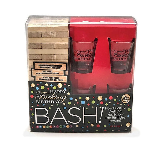 Happy Fucking Birthday Bash Drinking Party Game - Sex Games, Coupons and Tricks