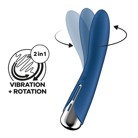 Spinning Vibe 1 Rabbit Vibrator by Satisfyer - Rabbit Vibrators