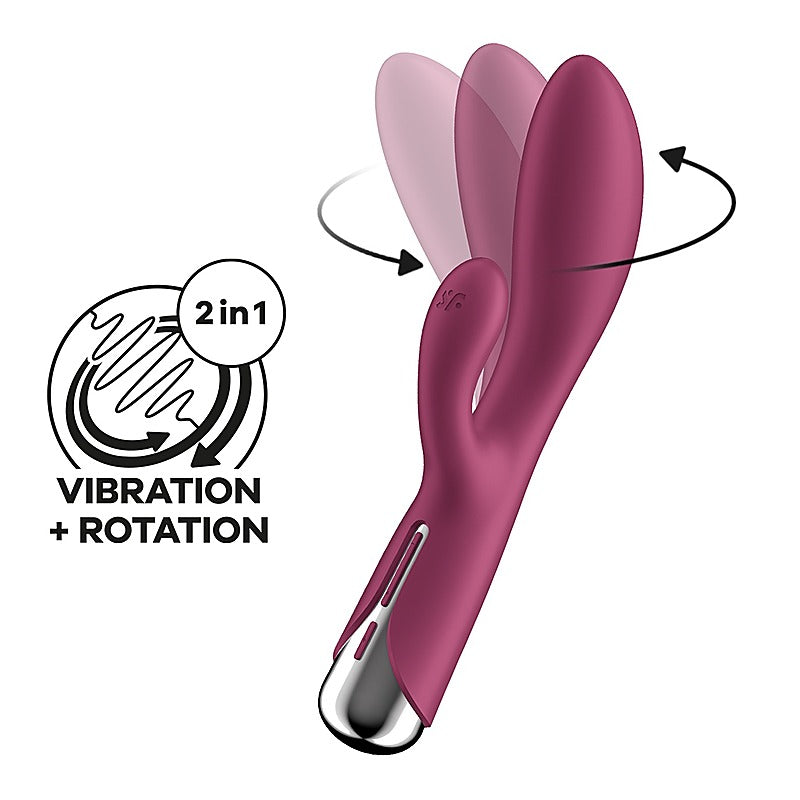 Spinning Rabbit 1 Multi Functions G Spot and Clitoral - Rabbit Vibrators