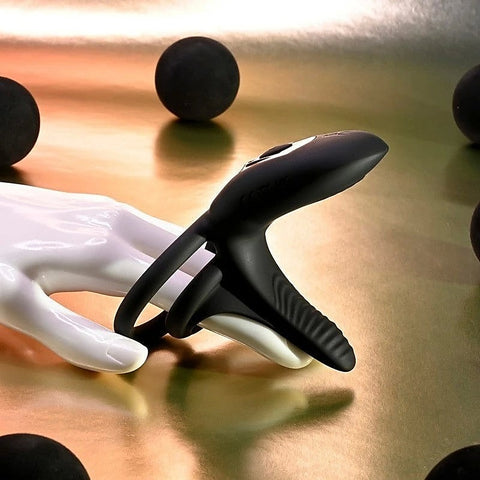Playboy Pleasure JUST RIGHT Vibrating Cock Ring by Evolved - Cock Rings