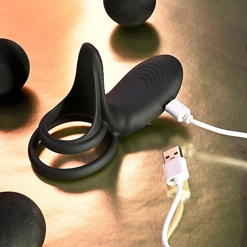 Playboy Pleasure JUST RIGHT Vibrating Cock Ring by Evolved - Cock Rings