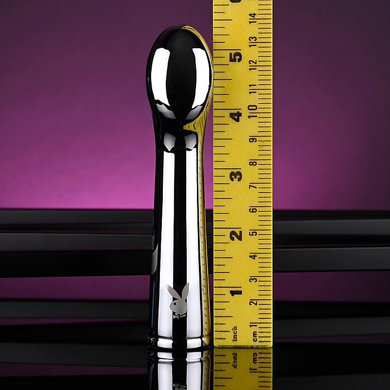 Playboy Pleasure SWOON 9 Functions Metal Vibrator by Evolved - Metal Vibrators