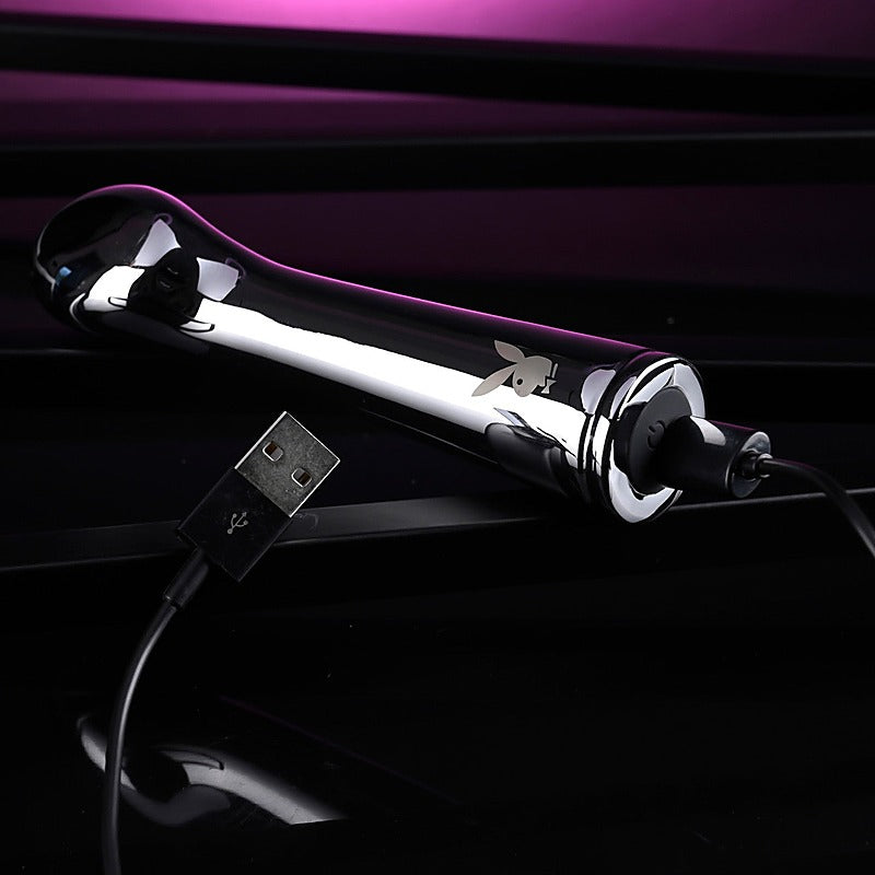 Playboy Pleasure SWOON 9 Functions Metal Vibrator by Evolved - Metal Vibrators