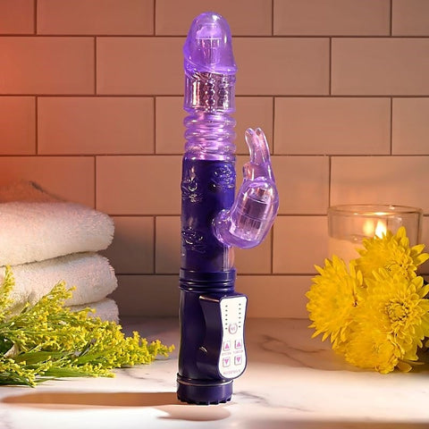 BUNNY THRUSTER by Evolved Silicone - Rabbit Vibrators