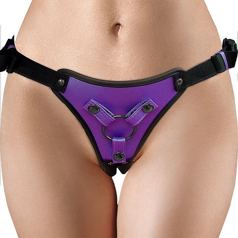 OUCH! Metallic Harness by Shots Toys - Bras and Bra Sets