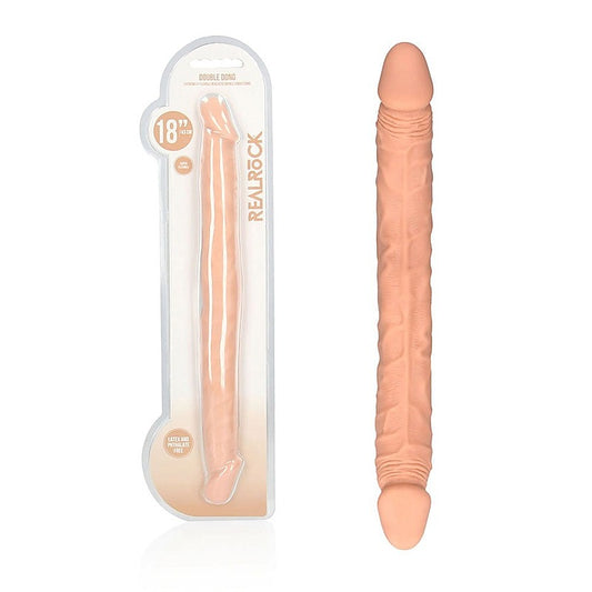Realrock 46cm Dual Delight by Shots Toys - Realistic Dildos