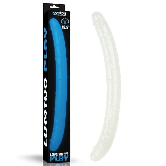 Lumino Play 18.5'' Double Dildo by Lovetoy - Realistic Dildos