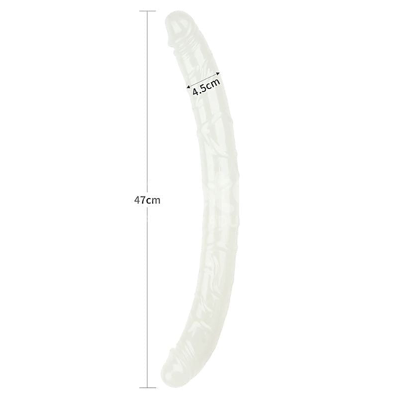 Lumino Play 18.5'' Double Dildo by Lovetoy - Realistic Dildos
