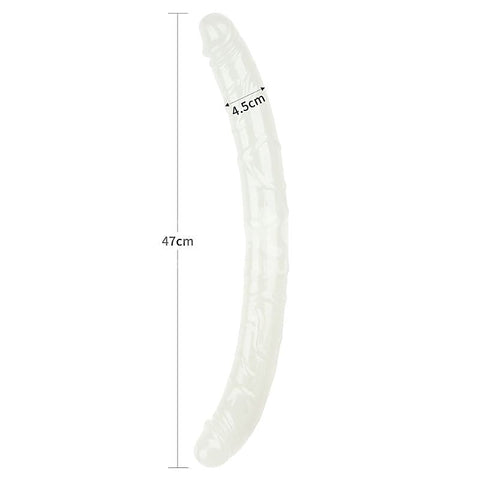 Lumino Play 18.5'' Double Dildo by Lovetoy - Realistic Dildos