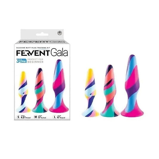 Fervent Gala Silicone Anal Training Kit by NANMA Corporation - Butt Plugs