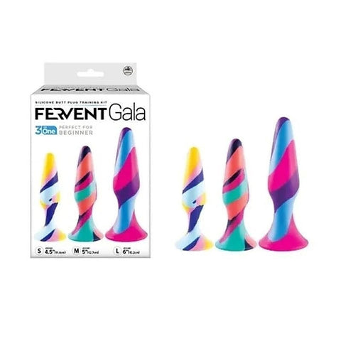 Fervent Gala Silicone Anal Training Kit by NANMA Corporation - Butt Plugs