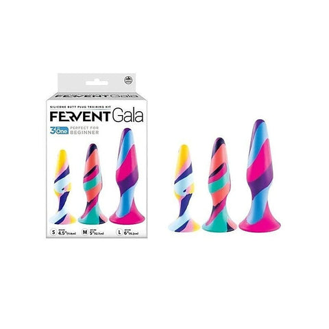 Fervent Gala Silicone Anal Training Kit by NANMA Corporation - Butt Plugs