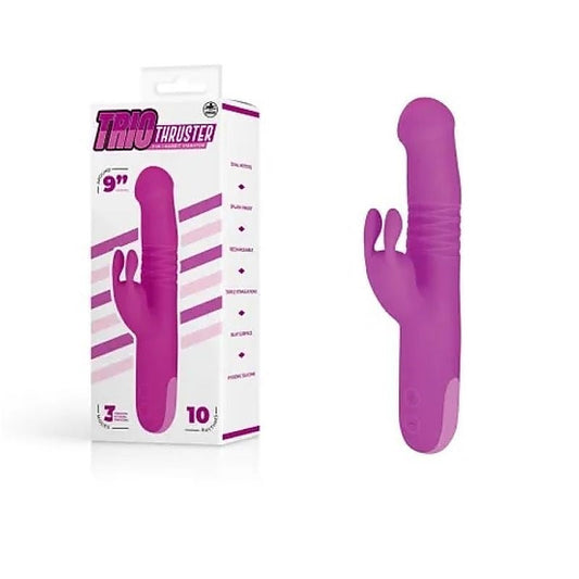 3-in-1 Rabbit Vibrator by NANMA Corporation - Realistic Dildos