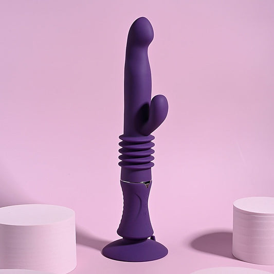 Hoppy Ending Thrusting Rabbit Vibrator by Evolved - Rabbit Vibrators
