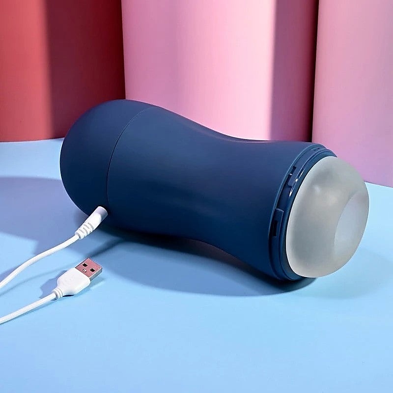 Playboy Pleasure GUSTO Sucking Male Masturbator by Evolved - Masturbators and Strokers