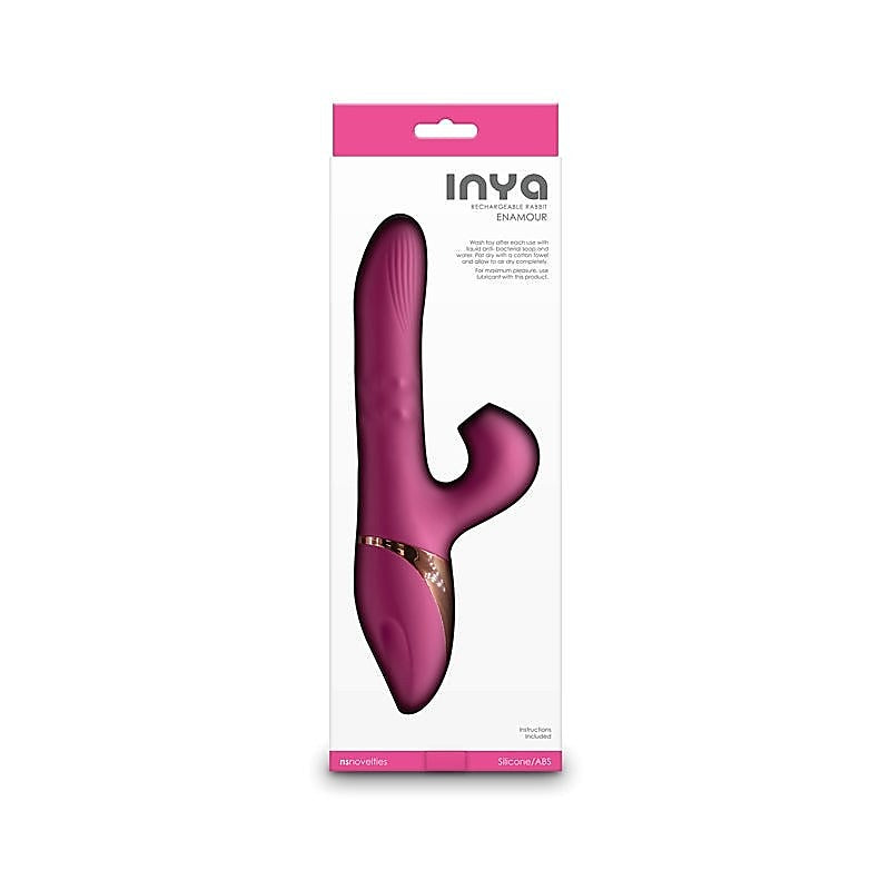 INYA Enamour Pulsating Vibrator by NS Novelties - Rabbit Vibrators