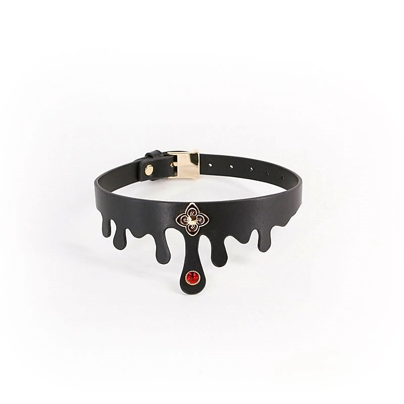 Premium Elvira Bondage Collar by NS Novelties - Collars and Leads