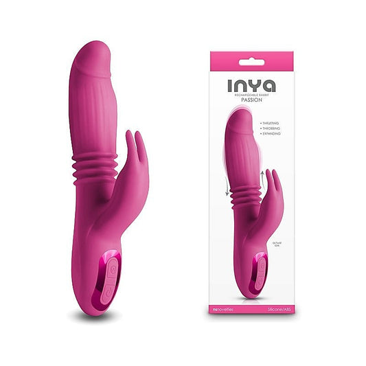 INYA Passion Rechargeable Rabbit Vibrator by NS Novelties - Rabbit Vibrators
