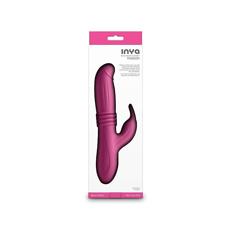 INYA Passion Rechargeable Rabbit Vibrator by NS Novelties - Rabbit Vibrators
