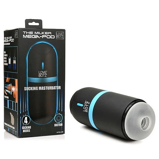 LoveBotz Milker Mega Pod Masturbator by XR Brands - Masturbators and Strokers