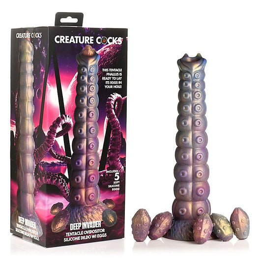Deep Invader Ovipositor Dildo by XR Brands - Non-Realistic Dildos