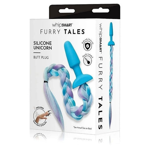Enchanting Furry Tales Silicone Unicorn Butt Plug - Butt Plugs