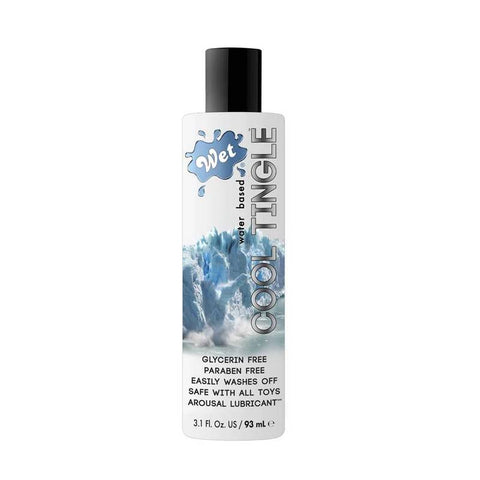 Wet Cool Tingle Water Based Adult Lubricant 178ml