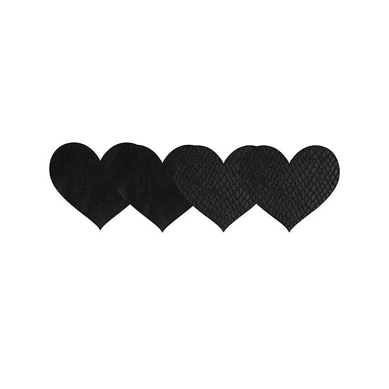 Premium Classic Black Hearts by Xgen Products - Wigs and Gloves