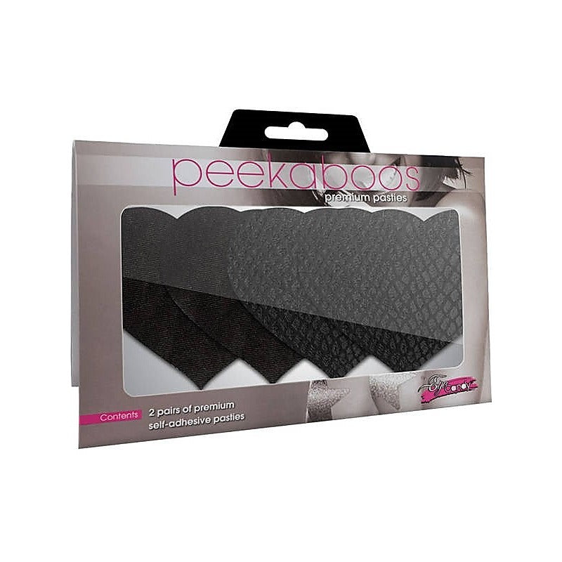 Premium Classic Black Hearts by Xgen Products - Wigs and Gloves