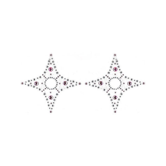 Crystal 4 Point Rhinestone Pasties by Xgen Products - Bras and Bra Sets