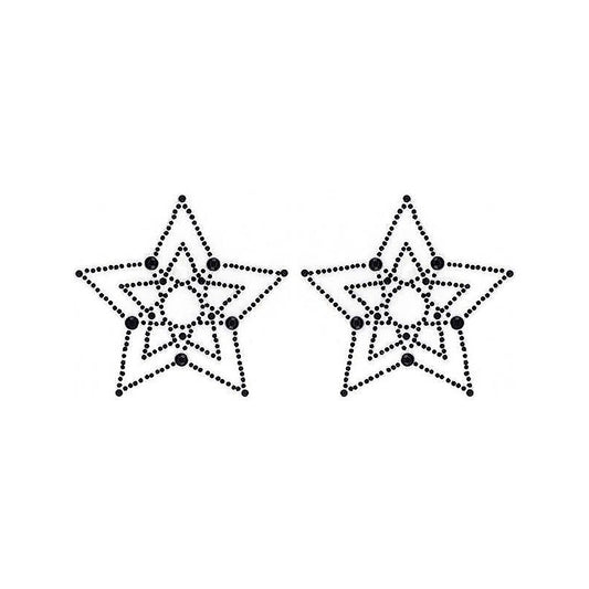 Crystal Star Adult Pasties For Women by Xgen Products - Bras and Bra Sets