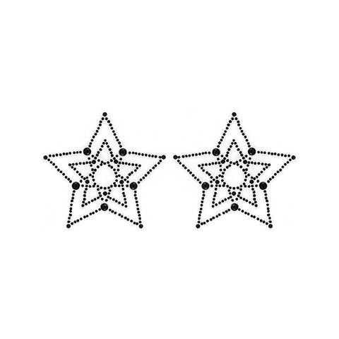 Crystal Star Adult Pasties For Women by Xgen Products - Bras and Bra Sets