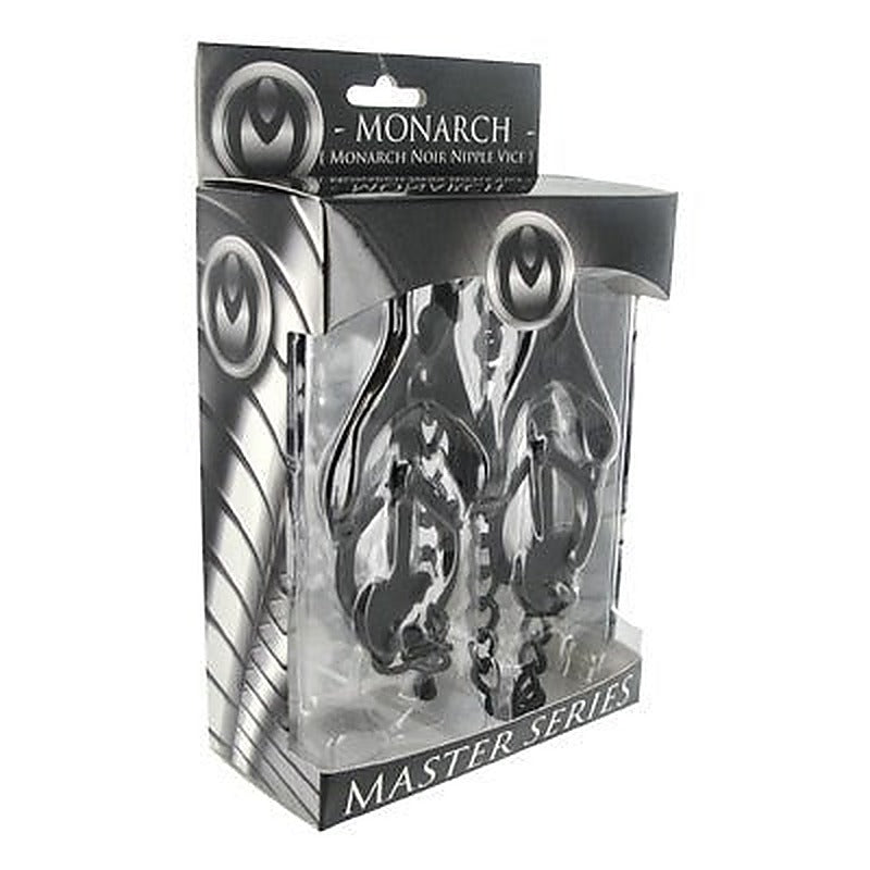 Monarch Noir Nipple Vice by XR Brands - Breast and Nipple Toys