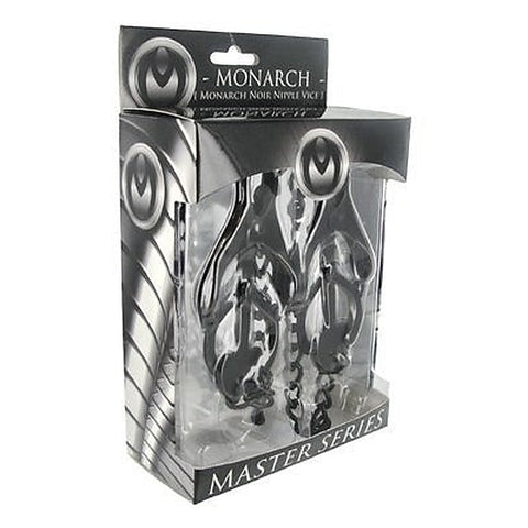Monarch Noir Nipple Vice by XR Brands - Breast and Nipple Toys