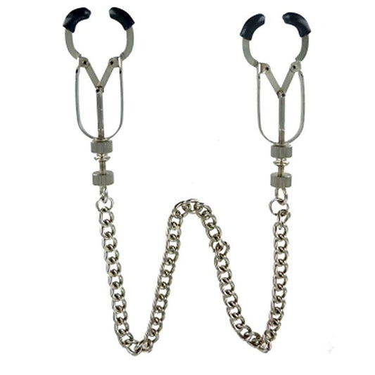 Precision Bondage Nipple Vice Grey by XR Brands - Nipple and Clit Clamps