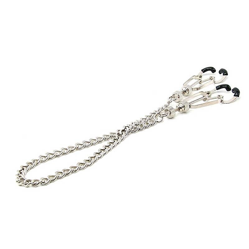 Precision Bondage Nipple Vice Grey by XR Brands - Nipple and Clit Clamps