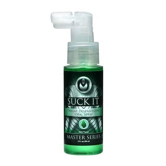 Suck It Deep Throat Spray by XR Brands - Massage Oils and Lubricants