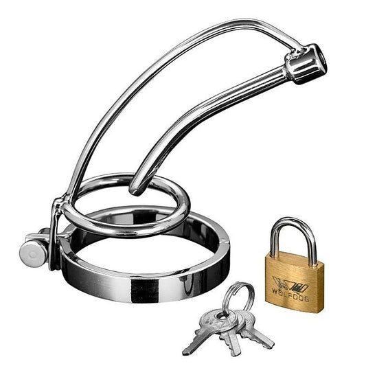 Asylum Locking Chastity Brace by XR Brands - Male Chastity