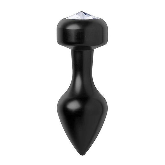 Spade Petite Jewel Aluminum Anal Plug by XR Brands - Steel Sex Toys